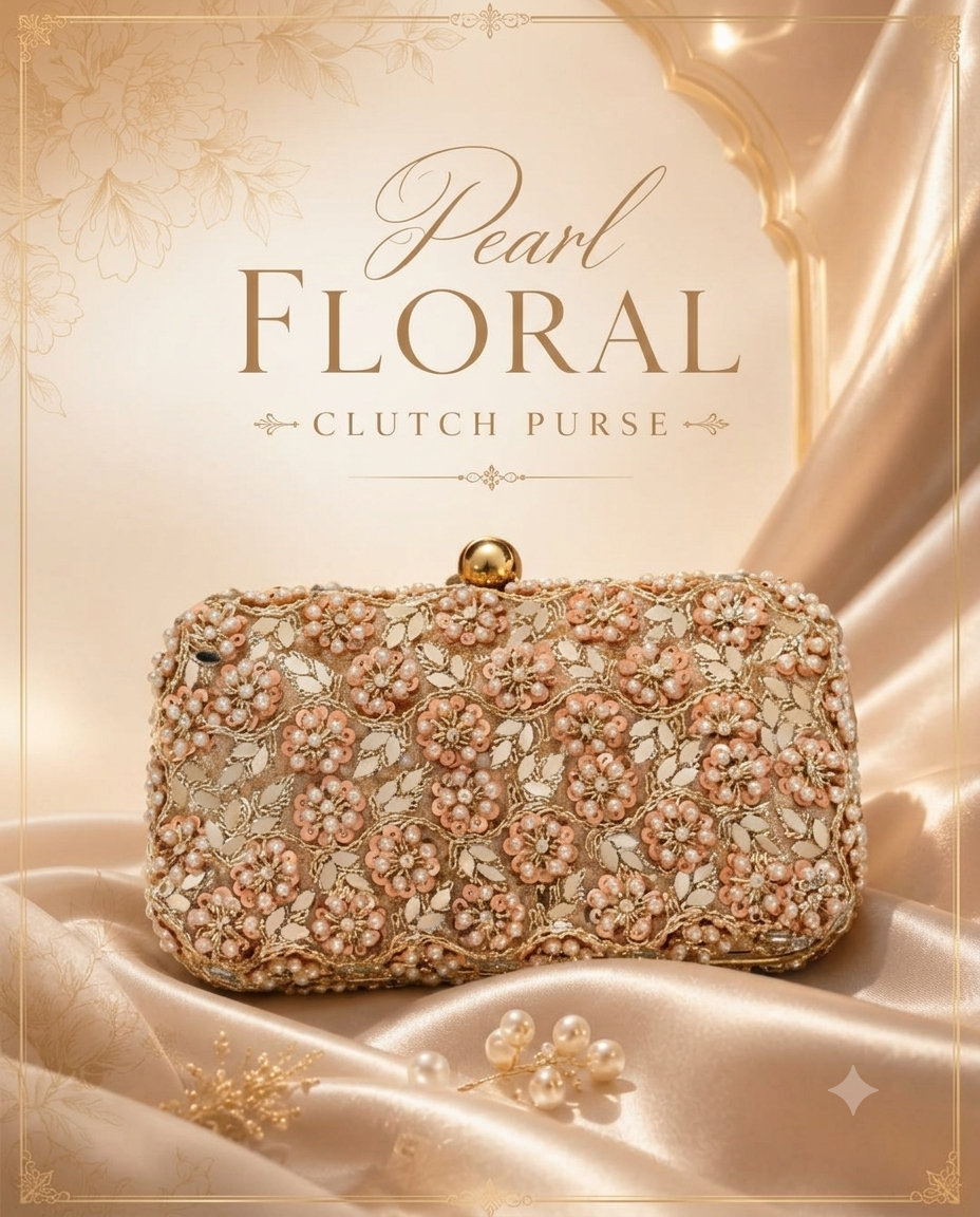 Pearl Floral Banner Mobile